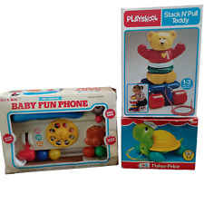 Job Lot Vintage Toys Fisher Price / Blue Box / Playskool for sale  Shipping to South Africa