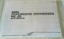 Manuale korg monophonic usato  Italia