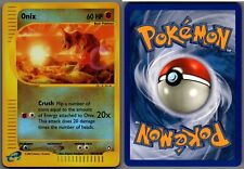 2002 Pokemon, Aquapolis, #98/147 Onix, holograma reverso comum comprar usado  Enviando para Brazil