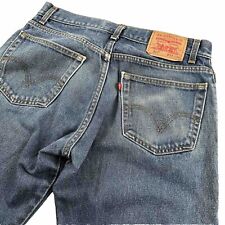 Jeans masculino vintage Levi's 517 boot cut 33x34 azul grosso algodão pesado denim Y2K comprar usado  Enviando para Brazil