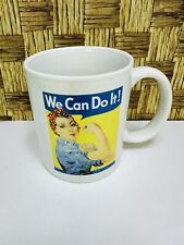 Póster de la Segunda Guerra Mundial ¡Podemos hacerlo! Taza de té de café Rosie The Riveter Archivos Nacionales segunda mano  Embacar hacia Argentina