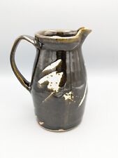 ✨ Vintage MCM Pitcher Japanese Style Studio Art Pottery Hamada Leach Style for sale  Shipping to South Africa