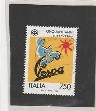 Vespa francobollo dedicato usato  Roma