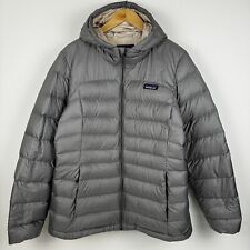 Chaqueta con capucha con capucha Patagonia Hi-Loft con cremallera completa gris 84907 para mujer XL segunda mano  Embacar hacia Argentina