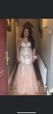 Beautiful Pink Formal/Prom Mermaid Style Dress. Princess Dress, used for sale  Shipping to South Africa