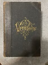 Antique book vitalogy for sale  Arvada