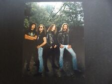 Metallica photograph signed for sale  HEREFORD