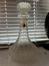 Vintage crystal decanter for sale  DAGENHAM