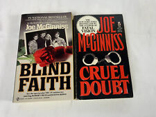 Blind Faith & Cruel Doubt por Joe McGinniss (Paperback) 1º livro de impressão lote 2 comprar usado  Enviando para Brazil