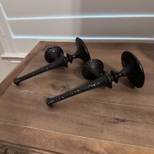 Pottery Barn Iron Candle Sconces Set Of 2, used for sale  Shipping to South Africa
