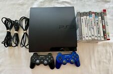 Sony PlayStation 3 PS3 Slim 320GB Console & 10 Games TESTED for sale  Shipping to South Africa