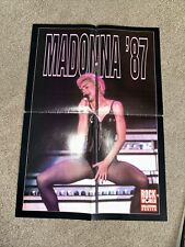 Madonna rock poster for sale  KETTERING