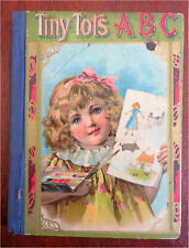 Pequeño Tot's ABC Libro Infantil Lectura Primer 1908 Libro Ilustrado Juvenil segunda mano  Embacar hacia Mexico