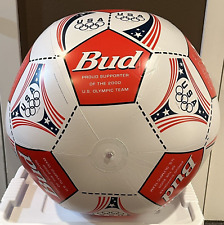"Budweiser Bola de Fútbol Inflable Anuncio Explosivo 2000 Apoyo Olímpico 22" segunda mano  Embacar hacia Argentina