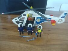 Playmobil police hélicoptère d'occasion  Saint-Jeannet