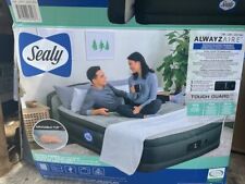 Sealy Alwayzaire Tough Guard 18" Airbed, Queen w/ Headboard and Built In Pump for sale  Shipping to South Africa