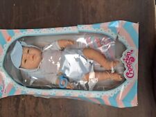 Berjusa Blue Eyes Anatomically Correct New Born Baby Boy in original Box Vintage for sale  Shipping to South Africa