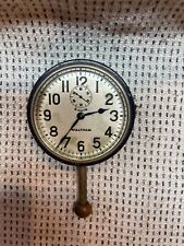 Vintage Antique Waltham Working Wind Up Car Auto Dash Clock 3" 1930's for sale  Shipping to South Africa