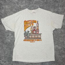Vintage Buzzard Billys Bar T Shirt Adult XXL Grey Distressed Waco Texas Mens Y2K till salu  Toimitus osoitteeseen Sweden