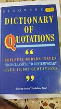 Bloomsbury dictionary quotatio for sale  UK