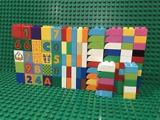 Usado, LEGO DUPLO Lote de 100 PIEZAS BLOQUES DE CONSTRUCCIÓN LADRILLOS Multicolor 2x4 2x2 Curvo segunda mano  Embacar hacia Argentina