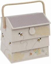 Sewing box embroidered for sale  DERBY