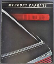 1983 mercury capri for sale  Olympia