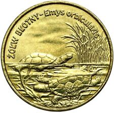 Poland - Coin - 2 złote złote 2002 - ŻÓŁW PŁOTNY - STAN! na sprzedaż  PL