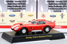 Kyosho, skala 1:64, USA, samochód sportowy, kolekcja 2, Shelby Cobra, Daytona Coupe, 1964, czerwony, używany na sprzedaż  Wysyłka do Poland