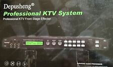 Micrófono reverberador mezclador digital Depusheng X5 KTV procesador de audio karaoke segunda mano  Embacar hacia Argentina