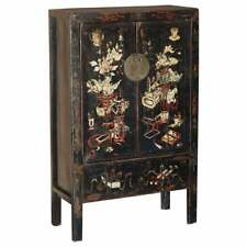 Used, ANTIQUE CIRCA 1800 CHINESE HAND PAINTED WEDDING CABINET HOUSEKEEPERS CUPBOARD for sale  Shipping to South Africa