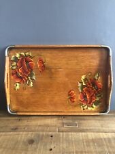 Vintage wooden toleware for sale  CINDERFORD