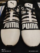 Zapatos reguladores Puma Cell número de arte 190596 04 blancos sobre negros para hombre EE. UU. talla 11.. segunda mano  Embacar hacia Argentina