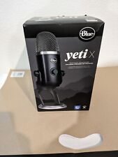 Microfones Yeti X USB azuis - Preto comprar usado  Enviando para Brazil