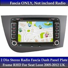 Rádio fáscia para Seat Leon Din painel estéreo adaptador painel DVD acabamento conjunto quadro comprar usado  Enviando para Brazil