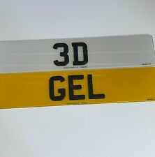 Gel number plates for sale  BEDFORD