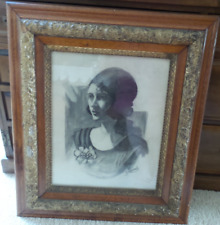 Antique charcoal drawing for sale  Tyrone