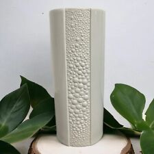 Vaso vintage Naaman Artline Israel branco brilhante porcelana design bolha 9 1/4”, usado comprar usado  Enviando para Brazil