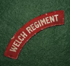 Welch regiment ww2 for sale  CLEETHORPES