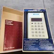 Usado, Calculadora de bolsillo personal vintage CORVUS 400 en caja original - sin probar  segunda mano  Embacar hacia Argentina