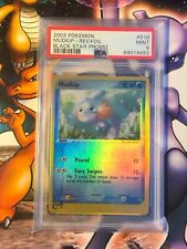 Used, 2003 Pokémon ~ Black Star Promo ~ Mudkip Reverse-Holo #10 ~ PSA 9 MINT for sale  Shipping to South Africa