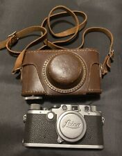 Used, Vintage Leica D.R.P. Ernst Leitz Wetzlar Camera f=5cm 1:2 Leather Case for sale  Shipping to South Africa