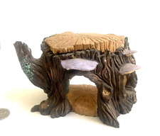 RESIN MINIATURE TREE STUMP HOUSE for sale  Shipping to South Africa