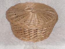 Round wicker sewing for sale  Shipping to Ireland