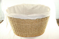 hamper wicker laundry basket for sale  BOGNOR REGIS