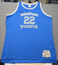 Camiseta deportiva Adidas True School Brigham Young BYU Cougars #22 de Danny Ainge talla 56 3XL segunda mano  Embacar hacia Mexico