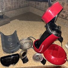 Philips Senseo HD-7810 1-2 Cup Pod Coffee Maker Complete  - RED (WORKS!), used for sale  Shipping to South Africa