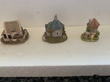 Lilliput  Lane Cottages X3 Tanners Cottage  Mustard Pot And Farthing Lodge, used for sale  Shipping to South Africa