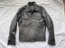 Levis leather jacket for sale  LONDON