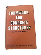 Encofrado para estructuras de concreto de Peurifoy McGraw-Hill Book Company 1964 segunda mano  Embacar hacia Argentina